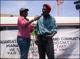 Mr. Aaron Moza - Cotton farmer in Petauke